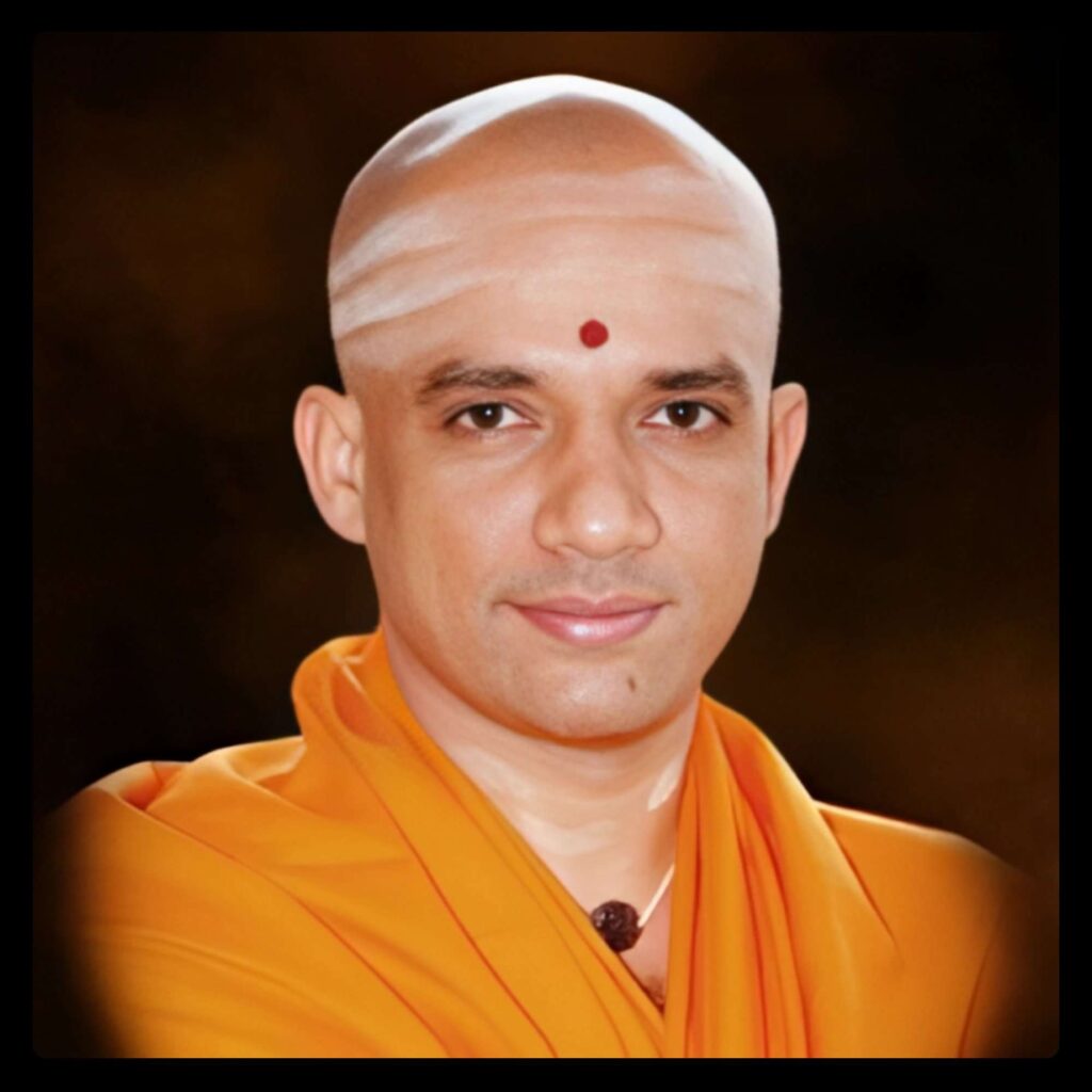 Portrait of Sri Sri Sri Dr. Nirmalanandanatha Mahaswamiji