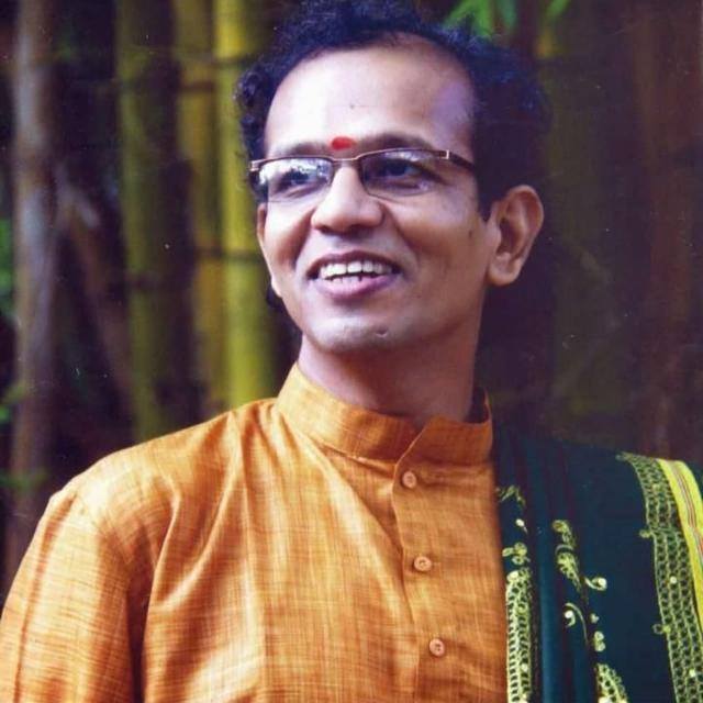Portrait of Shatavadhani R. Ganesh