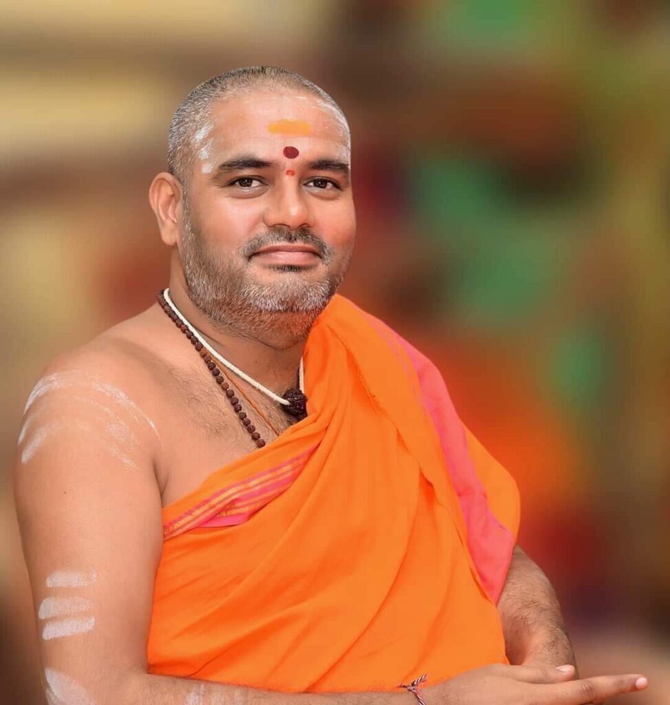 Portrait of Sri Sri Sri Niranjanananda Puri Mahaswamiji